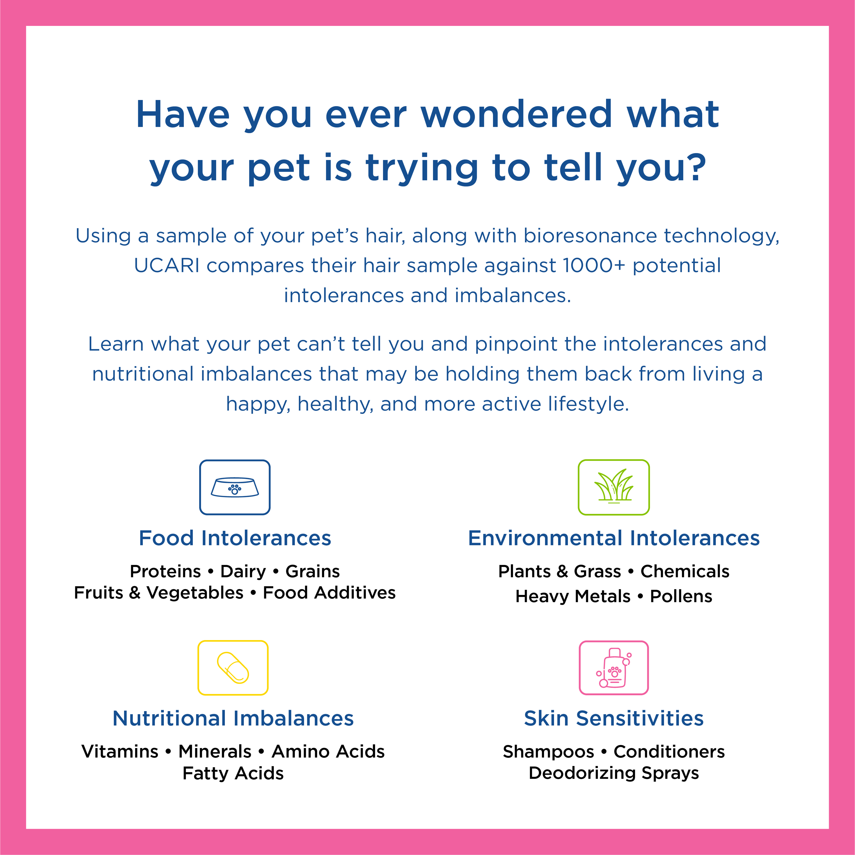 UCARI Pet Intolerance Test Kit