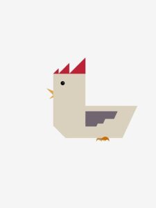 chicken cartoon