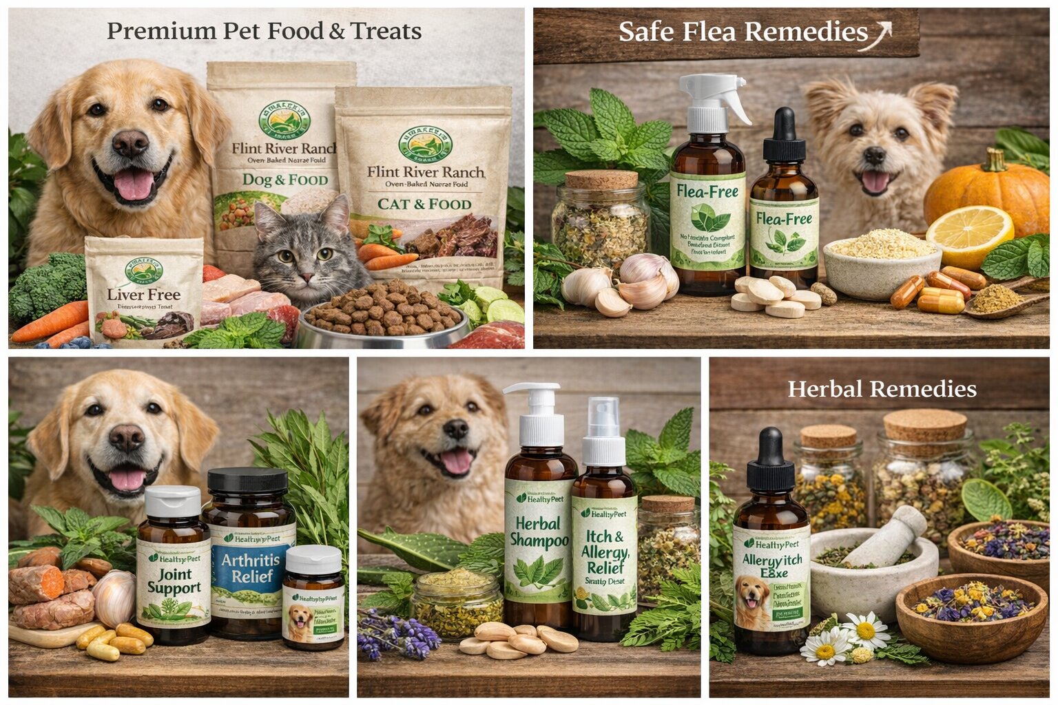 Natural pet care essentials and remedies
